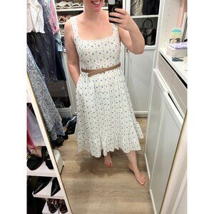 Kiel James Patrick Beachcomber Anchors Eyelet Dress